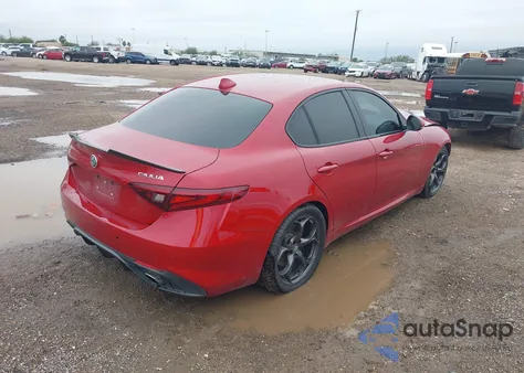 2017 Alfa Romeo Giulia Ti Rwd from USA, damaged, VIN ZARFAECN6H7532258
